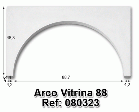 Arco vitrina 88