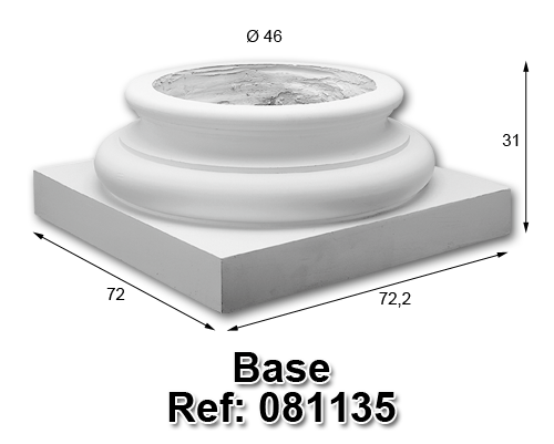 Base columna