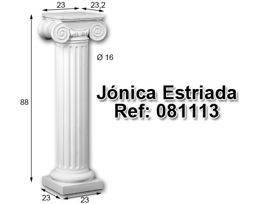 Jónica estriada 88