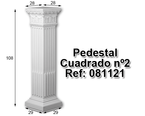 Pedestal cuadrado nº2